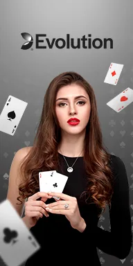 Evolution Gaming live casino at UEA8